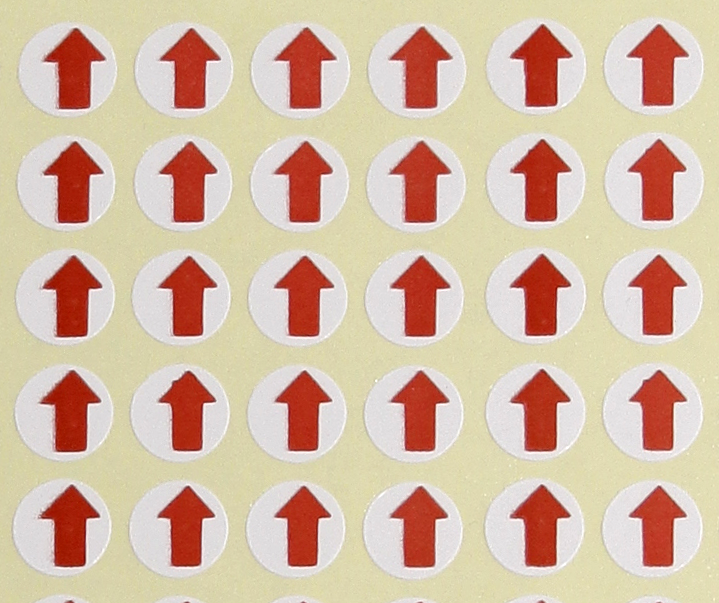 Decal Tomy Mũi Tên (10 Tờ/ Xấp)