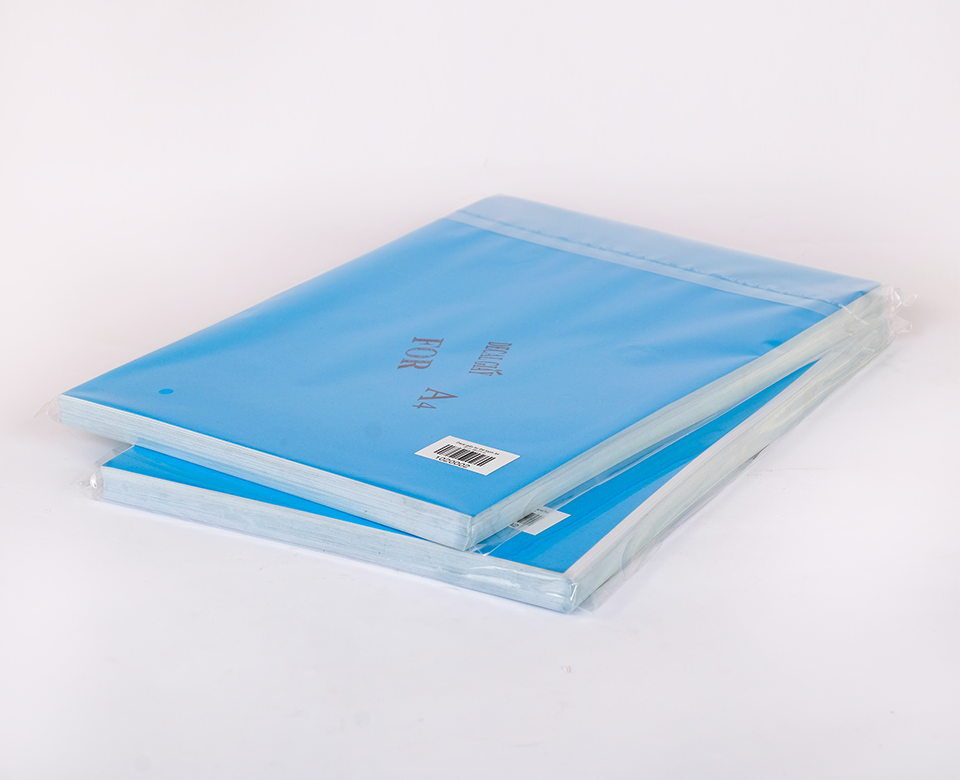 Decal Giấy Fort (Nhám) Đế Xanh Hàng Cắt - A4 (100 Tờ/ Xấp)