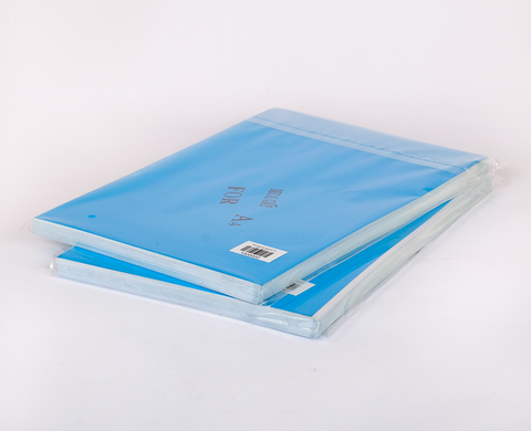 Decal Giấy Fort (Nhám) Đế Xanh Hàng Cắt - A4 (100 Tờ/ Xấp)