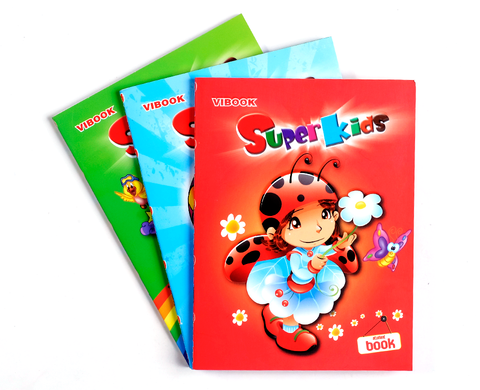 Tập 100tr Super Kids 100gsm (5ôli) Vibook T128-1