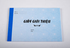 Giấy Gới Thiệu Khổ 13x19