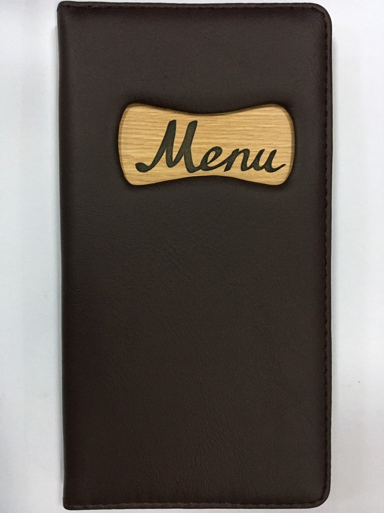 Bìa Menu Thực Đơn Da 10 Lá 205 _ 23x32cm