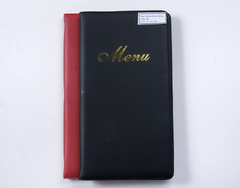 Bìa Menu Thực Đơn Da 10 Lá 203 _ 16x29cm