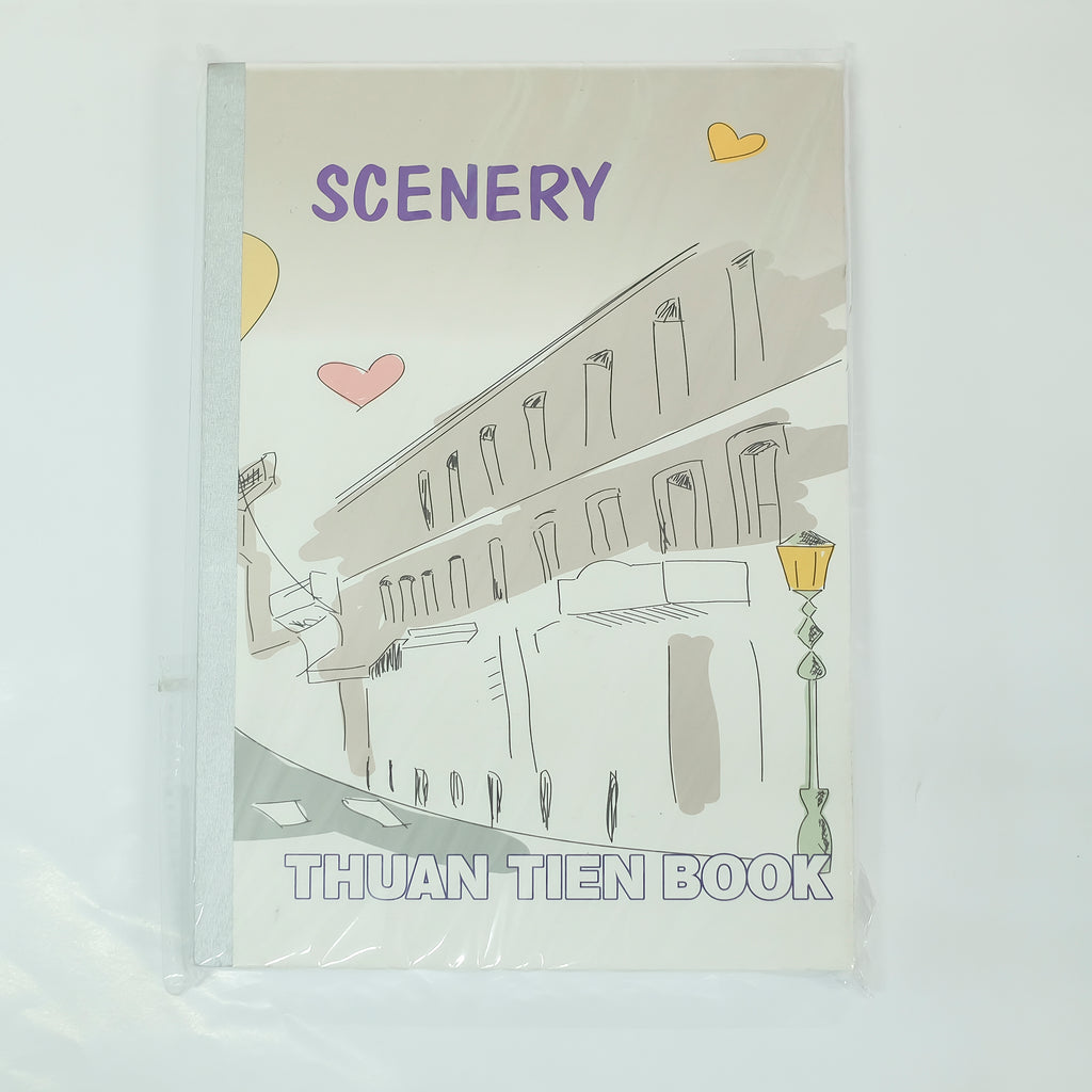 Tập Sinh Viên 120tr Scenery 70gsm (4ôli) Thuận Tiến