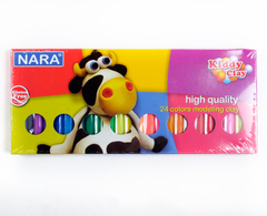 Đất Sét Nặn 24 Màu 500g Kiddy Clay BX-500-24