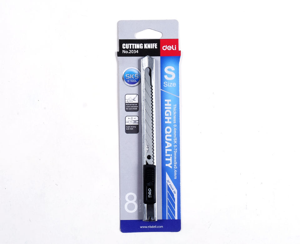 Dao Rọc Nhỏ 9mm Deli 2031