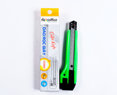 Dao Rọc Lớn 18mm FlexOffice FO-KN04