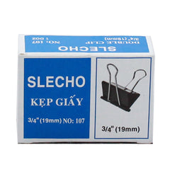 Kẹp Bướm 19mm Slecho (12 Cái/ Hộp)