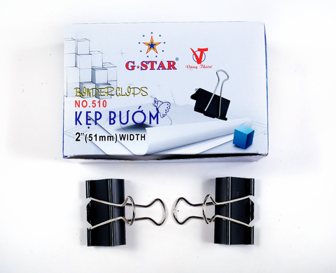 Kẹp Bướm 51mm G-Star (12 Cái/ Hộp)