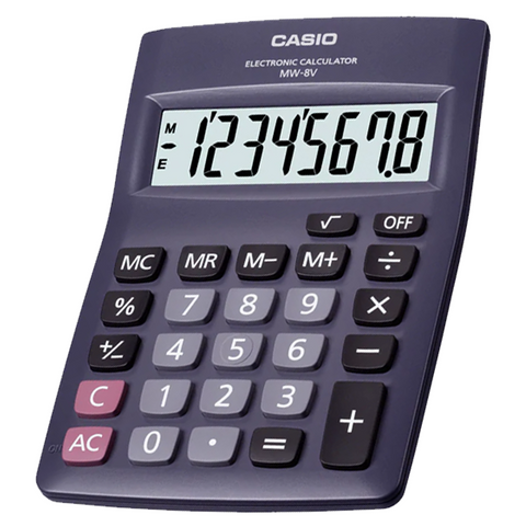 Máy Tính Casio MW-8V