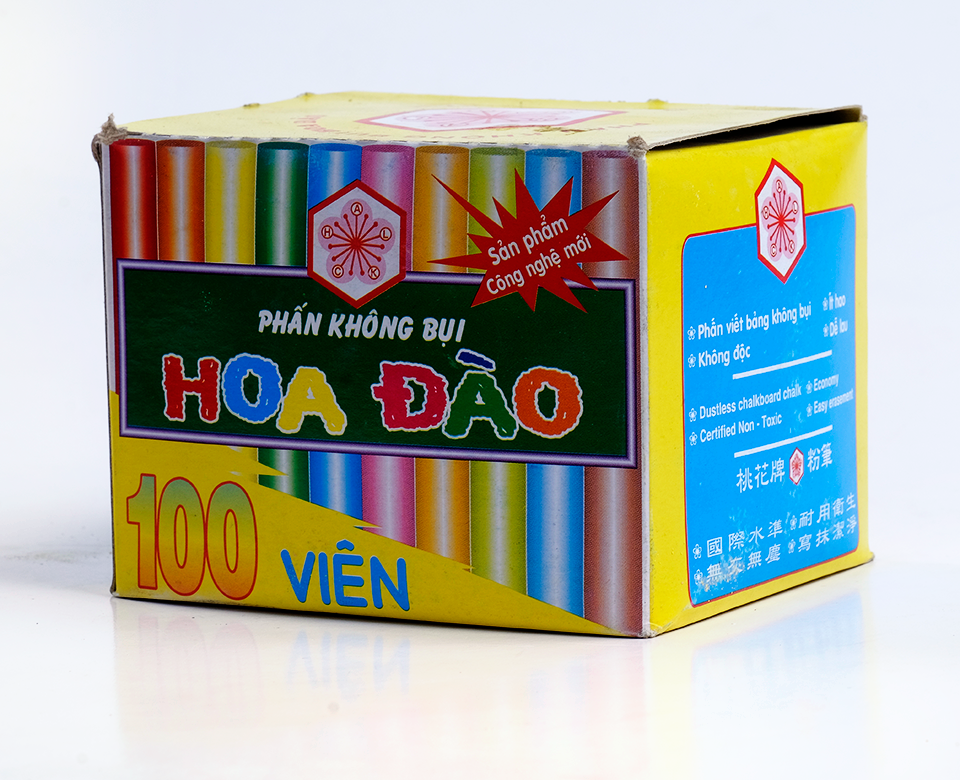 Phấn Màu Không Bụi HADA PKB004 (100 viên/ hộp)