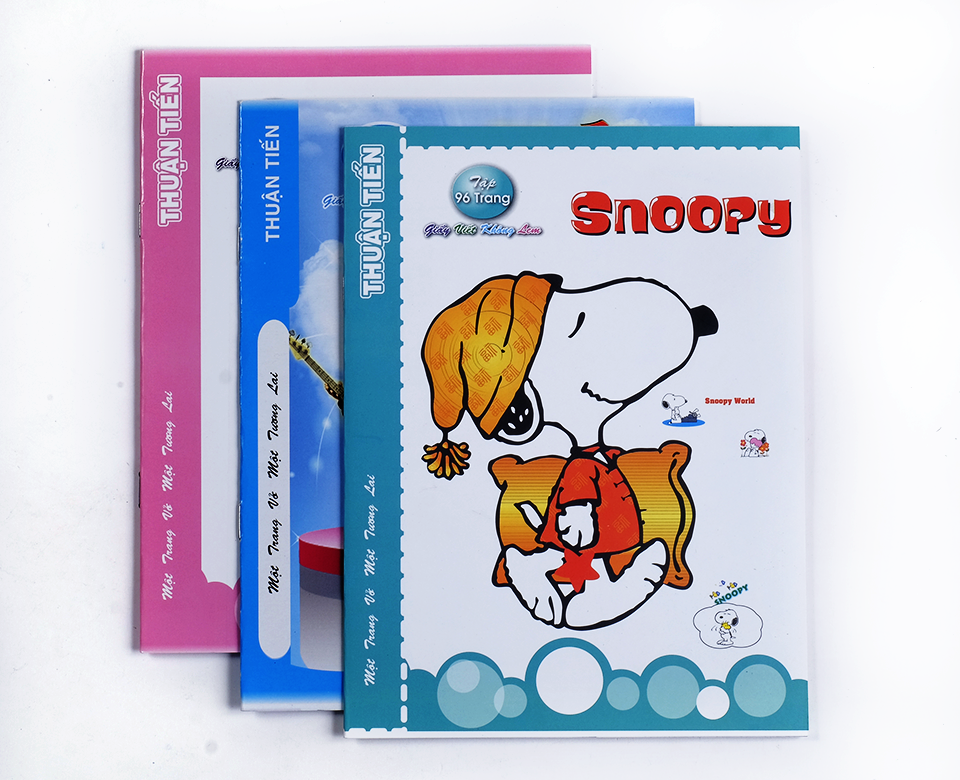 Tập 200tr Snoopy (4ôli) 70gsm VT T125O