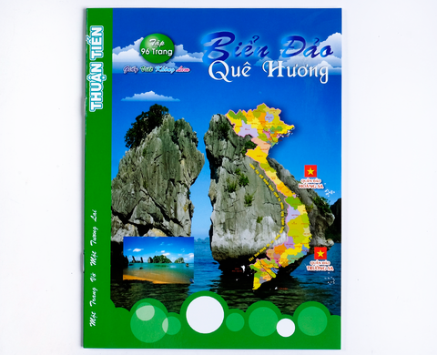 Tập 96tr Biển Đảo Quê Hương 70gsm (4ôli) Thuận Tiến