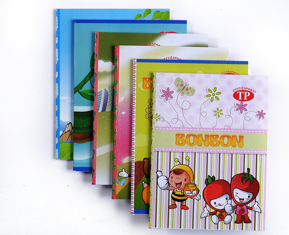 Tập 96tr Bon Bon (4ôli) 80gsm - Tiến Phát