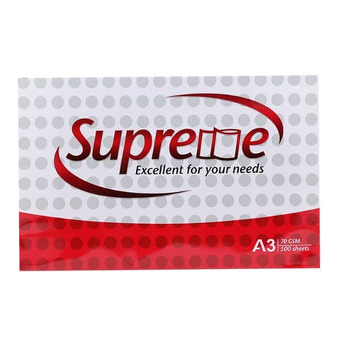 Giấy Supreme 70gsm A3.