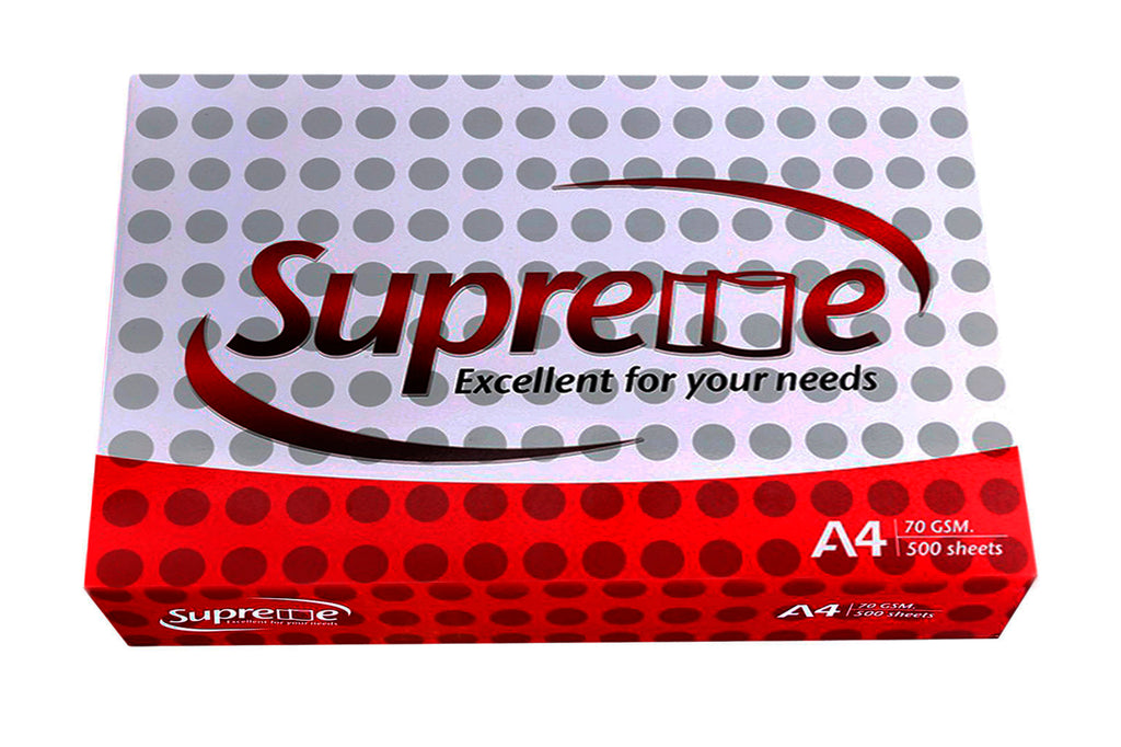 Giấy Supreme 70gsm A4.